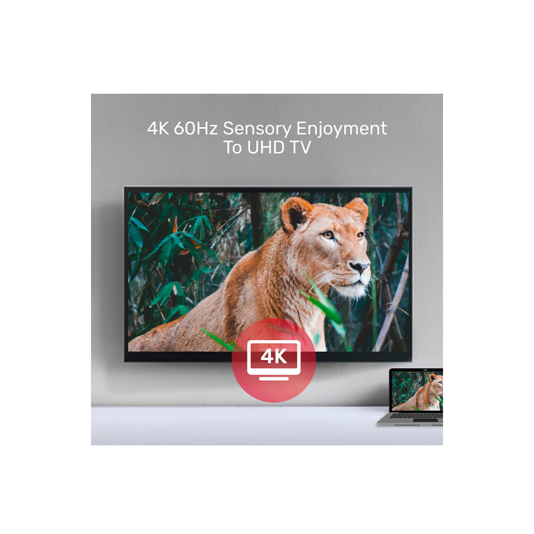 Unitek V1126A 4K 60Hz USB-C to HDMI 2.0 and VGA Adapter with MST Dual Monitor Unitek V1126A 4K 60Hz USB-C to HDMI 2.0 and VGA Adapter with MST Dual Monitor